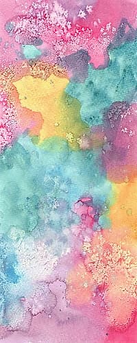 MB Salty Watercolor III Art Print by Hillel Zaremba