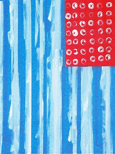 Old Glory Art Print by Hillel Zaremba
