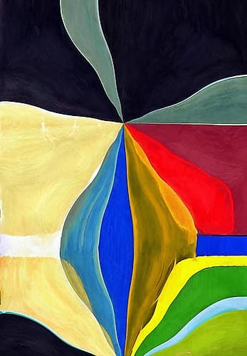 Opening Art abstrait reproduction