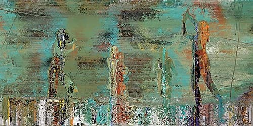 Patina Play Art Print