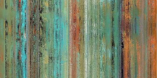 Patina Rainfall II Art Print