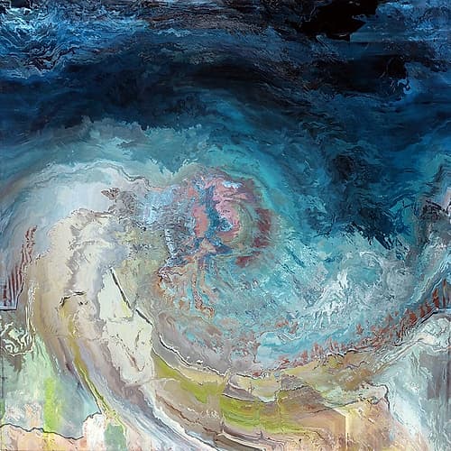 Above the Beach Art Print