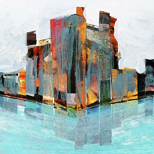 Off Shore I Art Print