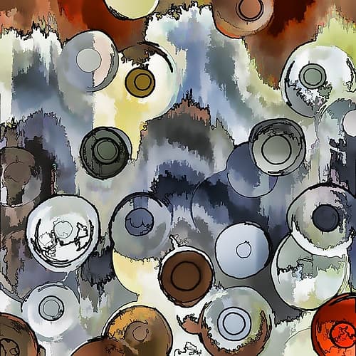 Bouncing Balls II Art Print