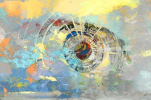 Trying To Stay Focused Art Print