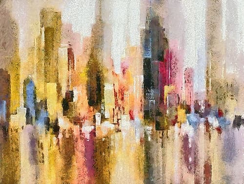 Metro Scrapers Art Print