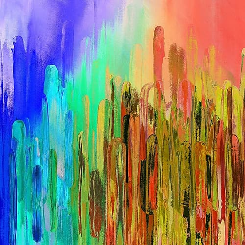 Abstract Melt III Art abstrait reproduction