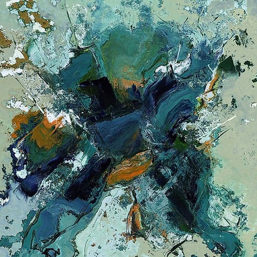 Encrusted I Art Print