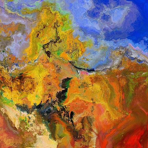 Eruption I Art Print
