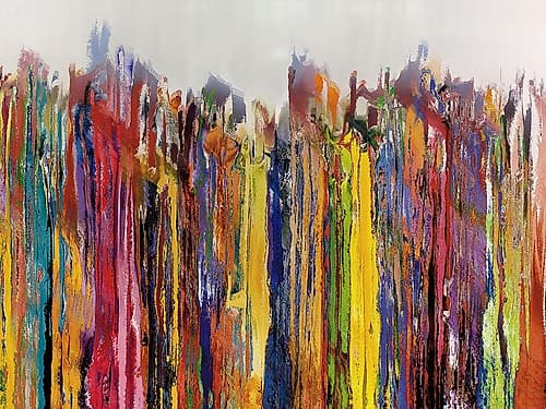 Lining Up I Art abstrait reproduction