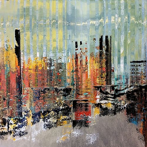 Market Street Art Print