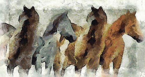 Foursome Art Print