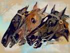 Win Place Show Art Print