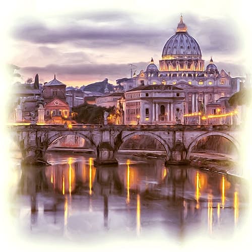 Basilica Sant Pietro II Art Print