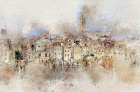 Pitigliano II Art Print