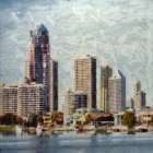 Surfers Paradise Square I Art Print