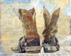 Boots and Spurs Art Print