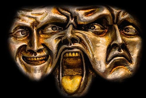 Golden Expressions Figuratif reproduction