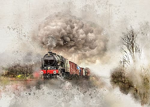 Last Train To Clarkesville II Art Print