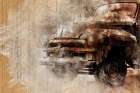 Oldtimer II Art Print