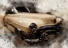 Shiny Cadillac Art Print