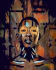 African Beauty I Art Print