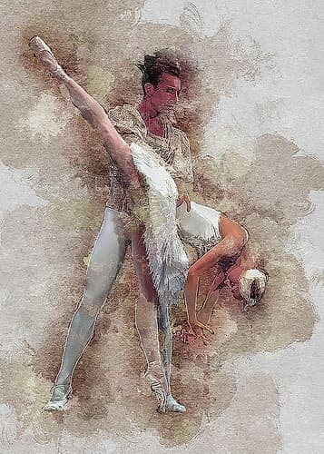 Ballet Art Print