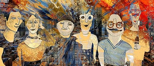 City Slickers Art Print