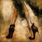 Dancing Heels Art Print