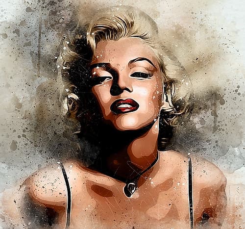 Remembering Marilyn Art Print