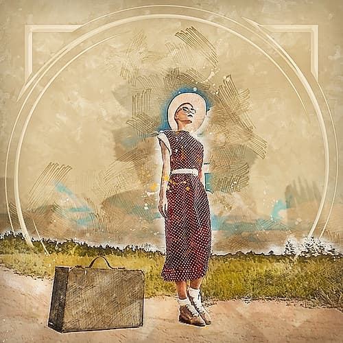 Retro Travel II Travel Print