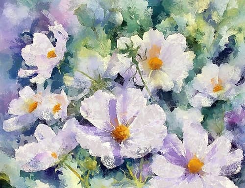Garden Flowers II Art Print