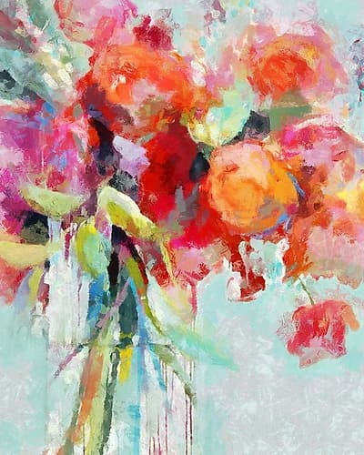 Garden Flowers II Art Print