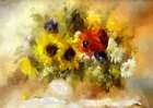 Summer Bouquet I Art Print