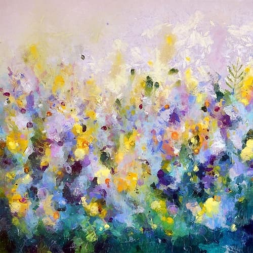 Dancing Garden I Art Print