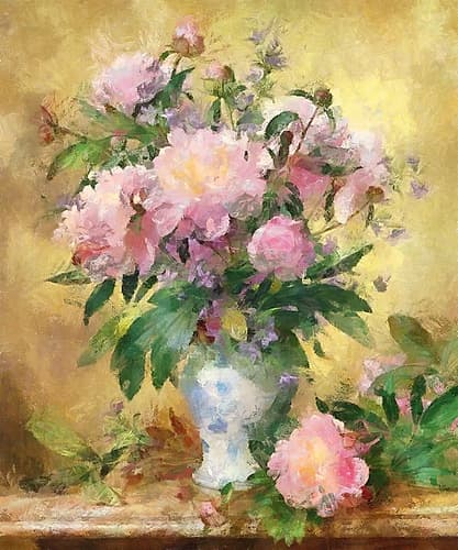 Pink Roses I Art Print