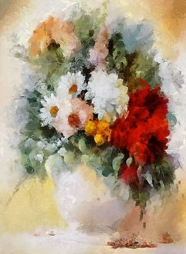 Handsome Bouquet I Art Print
