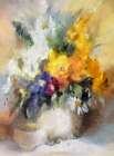 Soft Bouquet I Art Print