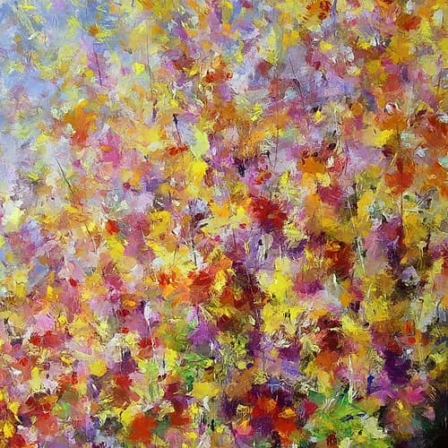 Dancing Garden II Art Print