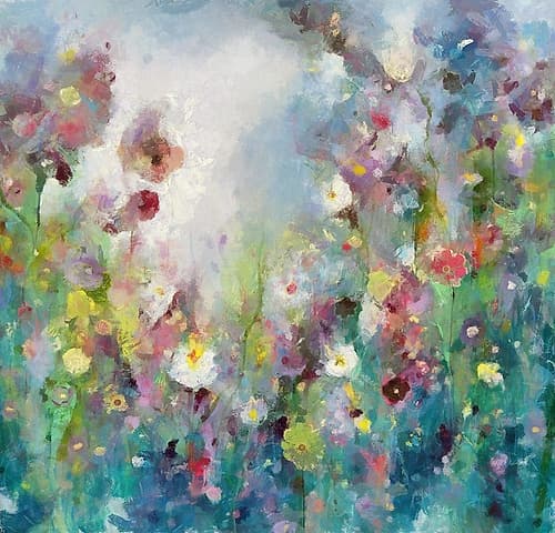 Dancing Garden III Art Print