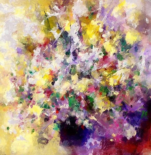 Radiant Bouquet I Art Print