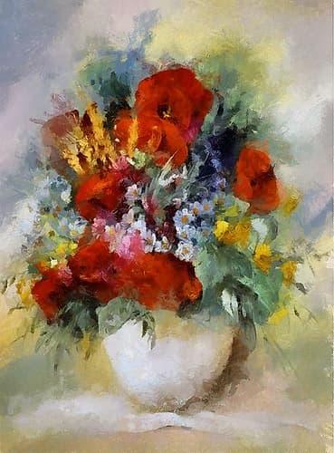 Summer Bouquet III Art Print
