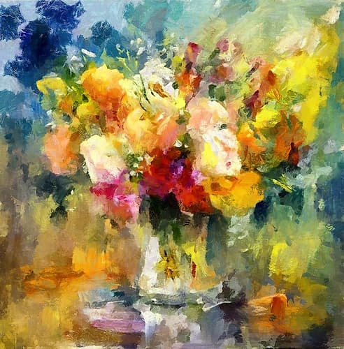 Flowers For Marina Art Print