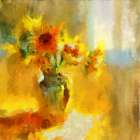 Yellow Bouquet Art Print