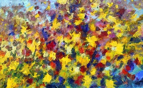 Floral Pizzazz III Art Print
