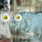Pastel Daisys I Art Print
