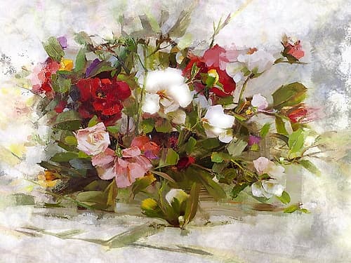 Special Bouquet III Art Print