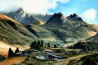 Alpine Village Art Print