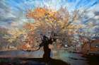 Autumn Living Art Print