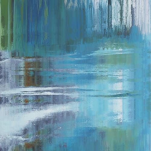 Cascading Falls II Bord de mer reproduction